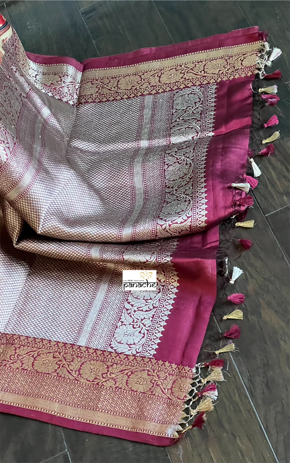 Heritage Silk Banarasi - Maroon