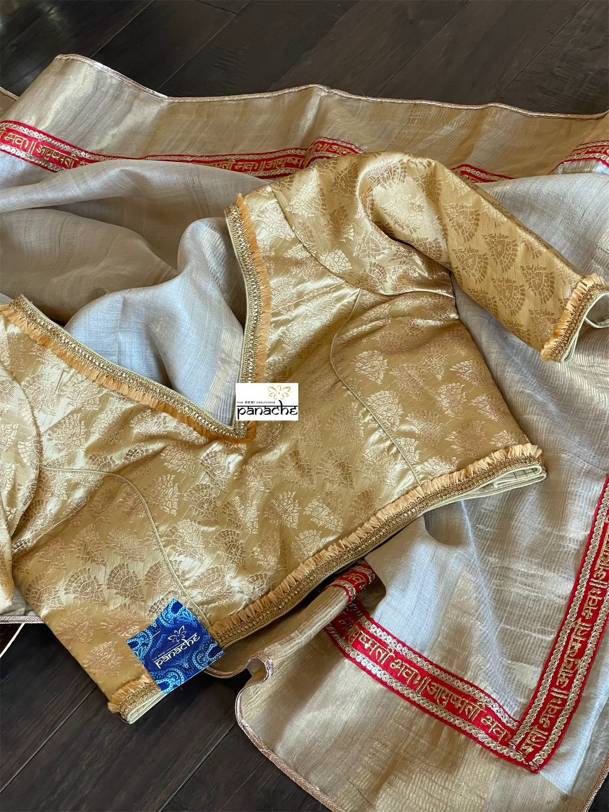 Designer Blouse - Gold Color