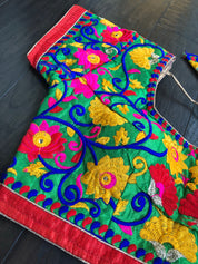Designer Blouse - Multi Color Embroidered 1