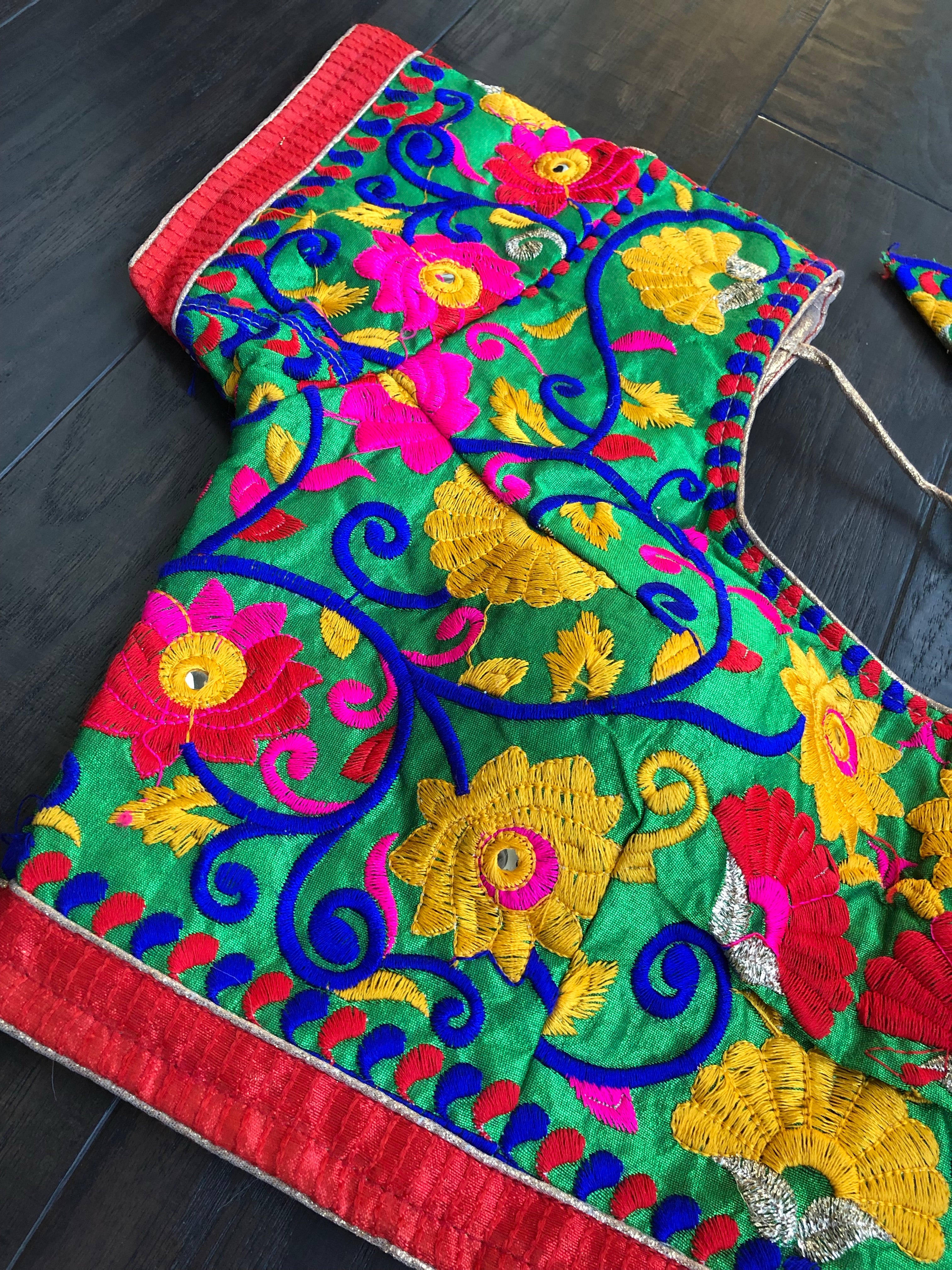 Designer Blouse - Multi Color Embroidered 1