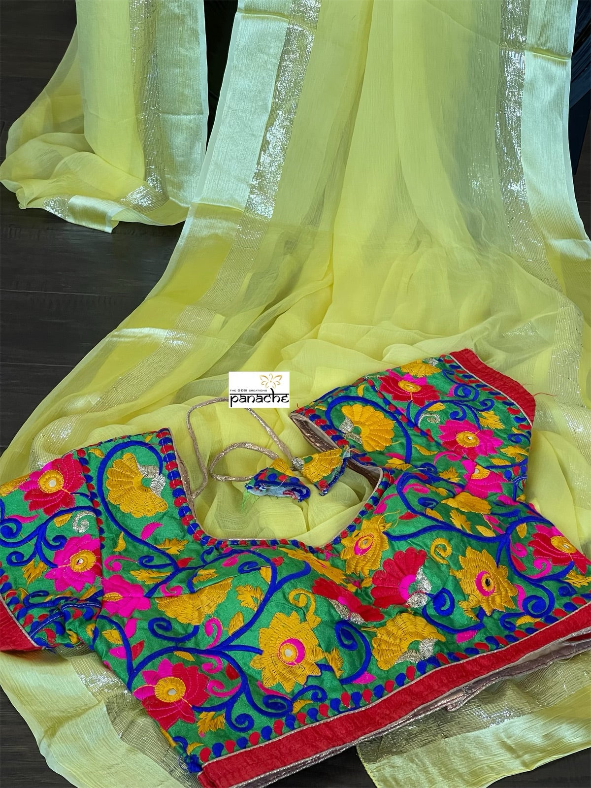Designer Blouse - Multi Color Embroidered 1