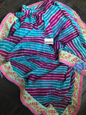 Designer Georgette - Firozi Purple