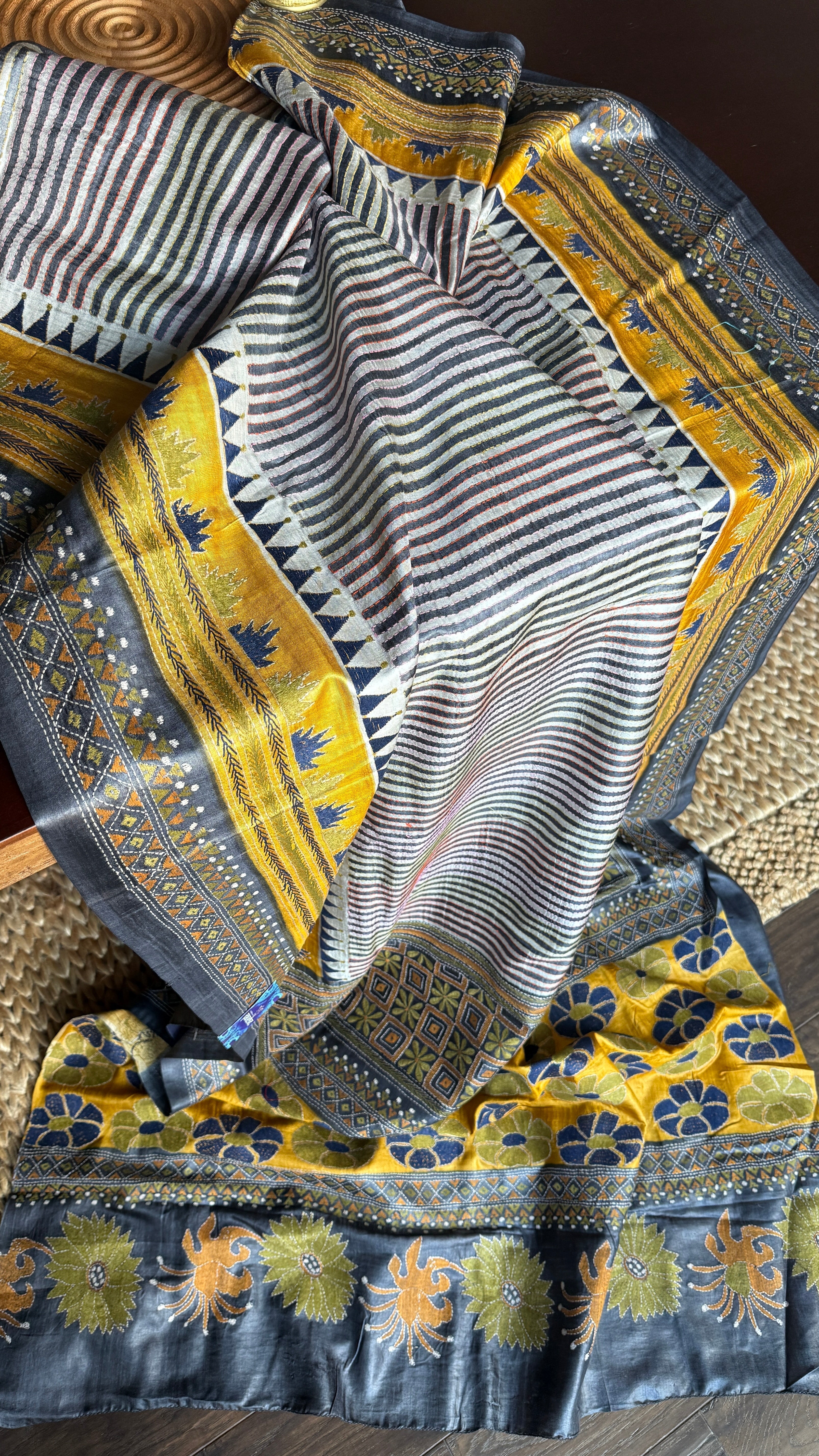Kantha Stitch Sarees: The Folk Art of Bengal That's Taking the World by Storm