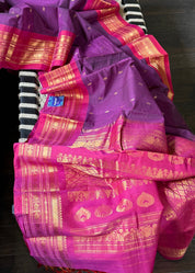 Pure SICO Gadwal - Magenta Purple
