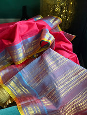 Pure Gadwal SICO - Pink Dual Tone