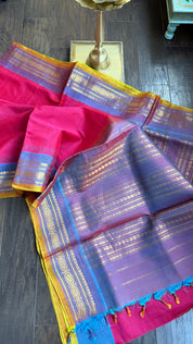 Pure Gadwal SICO - Pink Dual Tone