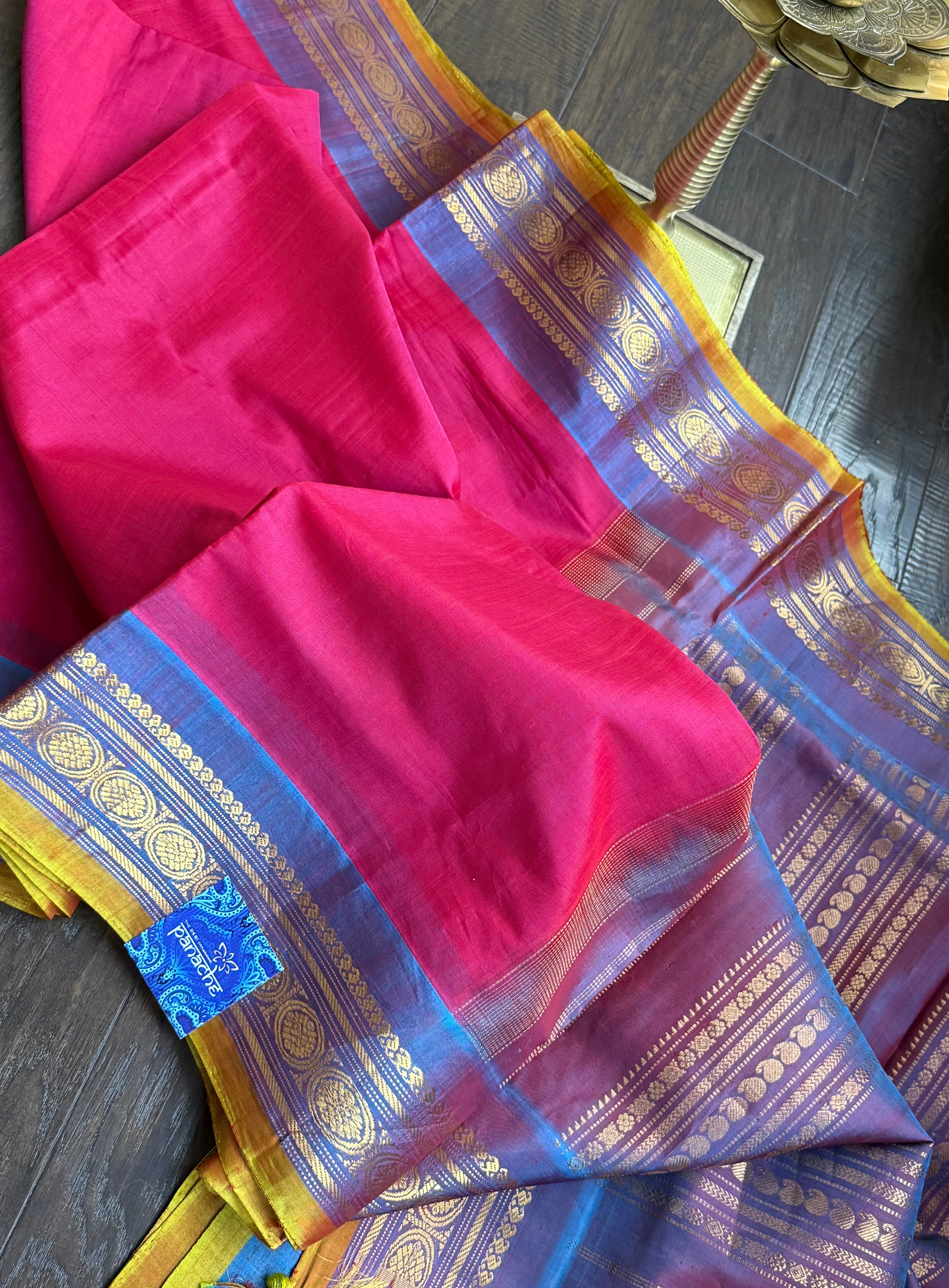 Pure Gadwal SICO - Pink Dual Tone