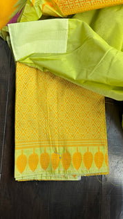 Soft Silk Kanjivaram - Parrot Green