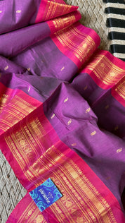 Pure SICO Gadwal - Magenta Purple