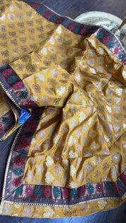 Designer Soft Silk - Golden Ochre Yellow