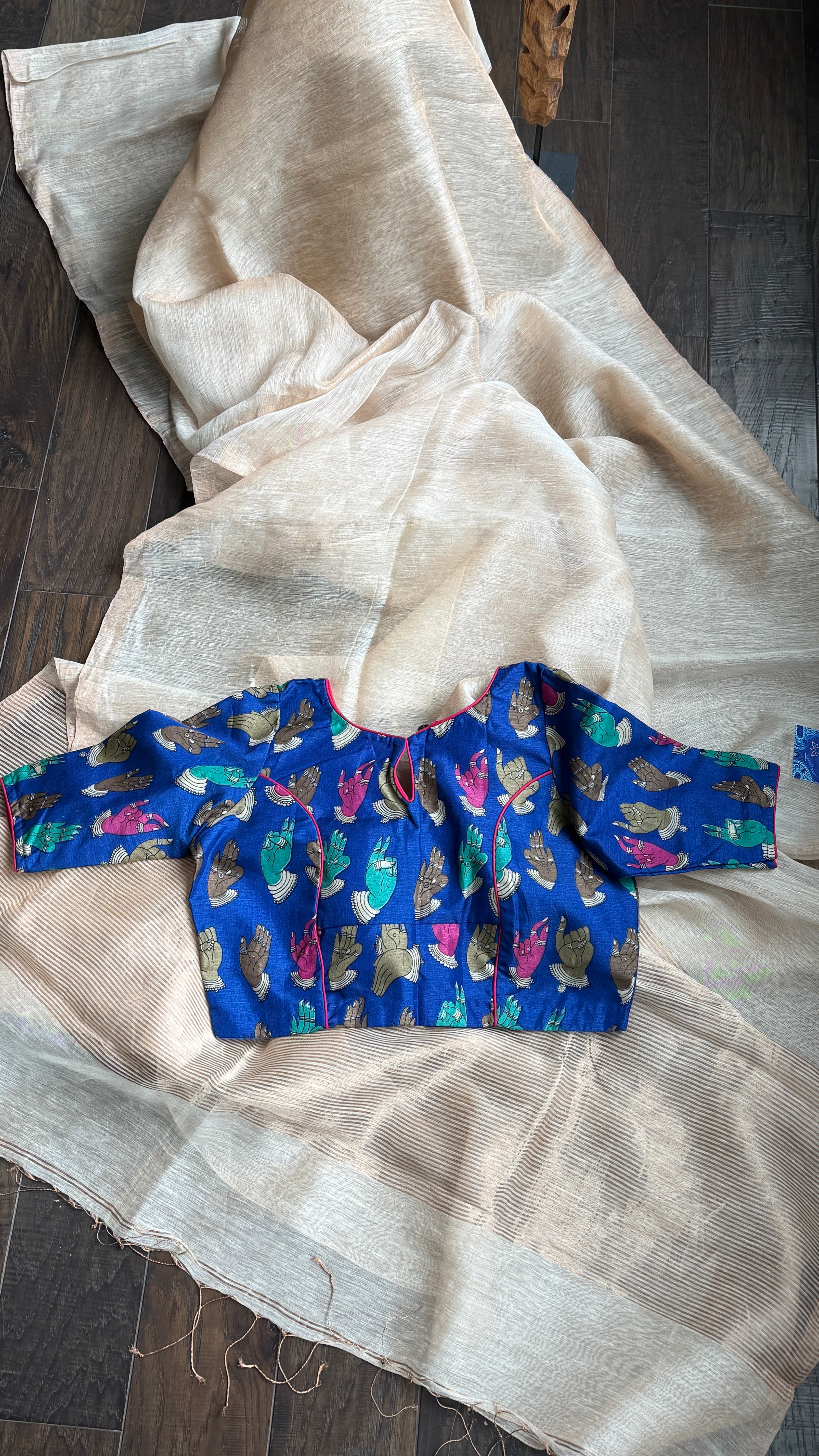 Designer Blouse - Royal Blue