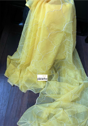 Designer Organza - Yellow