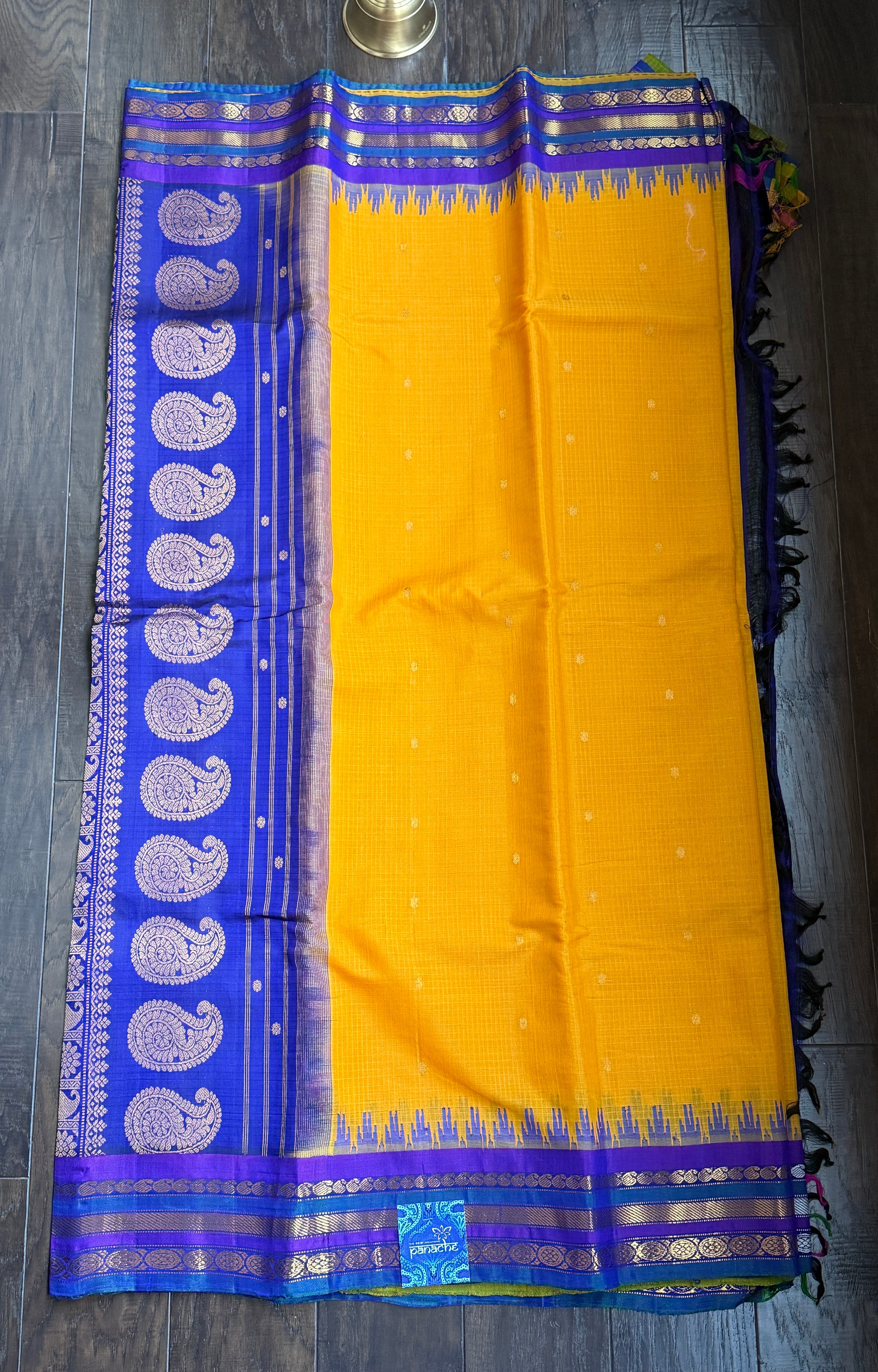 Pure SICO Kuttu Gadwal - Sunrise Orange Purple