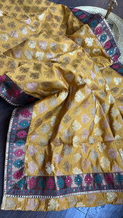 Designer Soft Silk - Golden Ochre Yellow