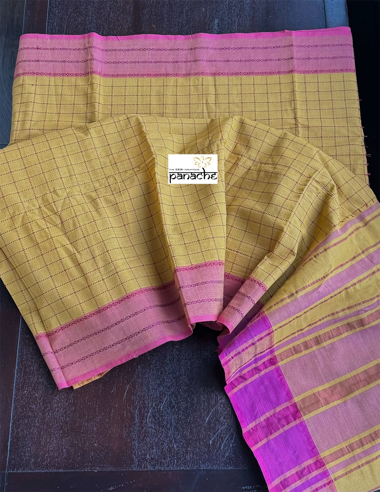 Cotton Handloom - Ochre Yellow