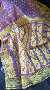 Dhakai Jamdani  - Light Pink Woven