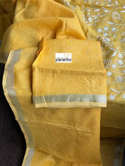 Embroidered Linen - Yellow