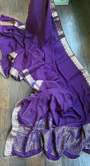 Designer Georgette - Purple