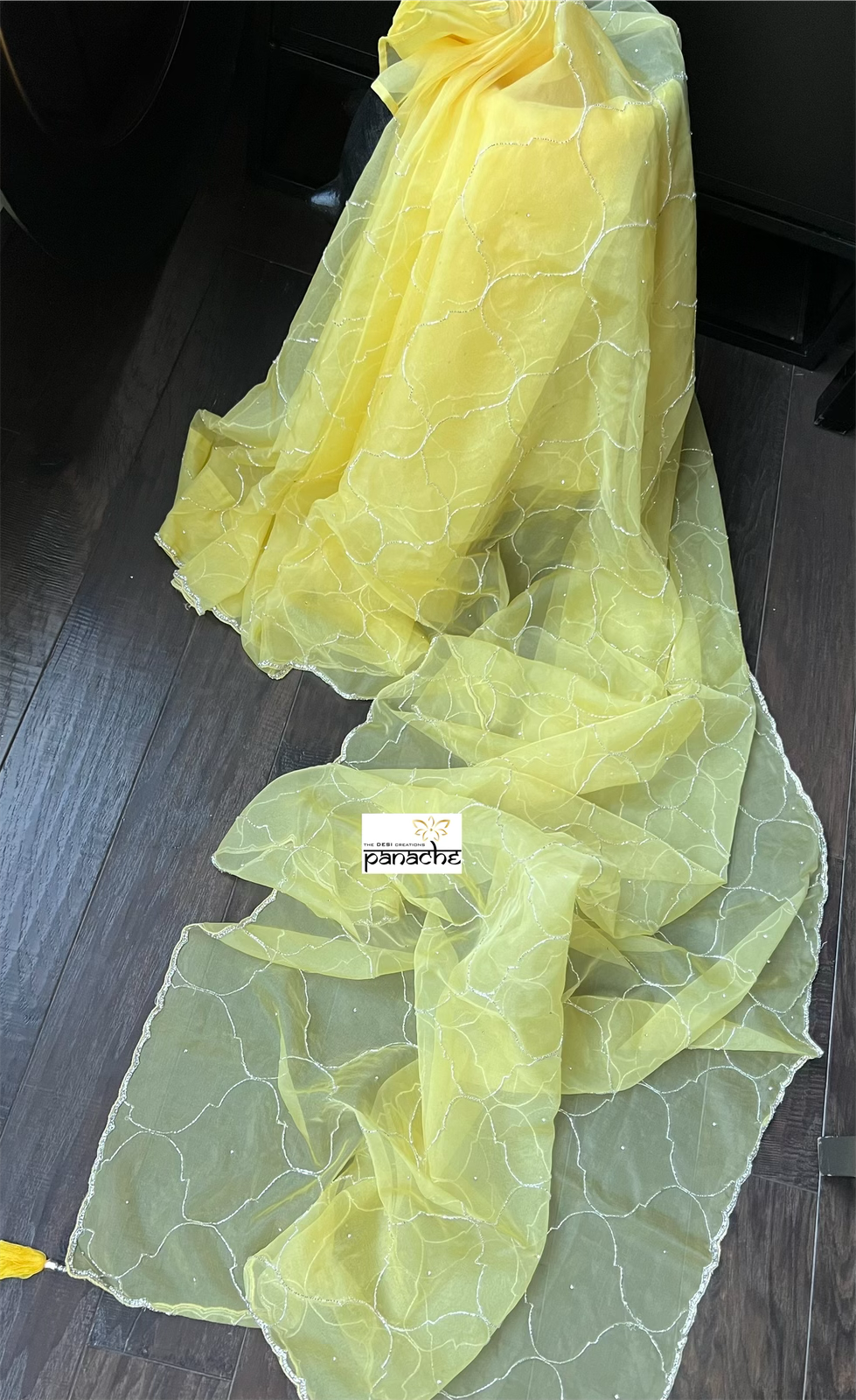 Designer Organza - Yellow