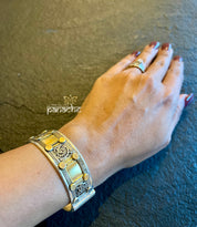 Bracelet 925 Silver- Dual Tone