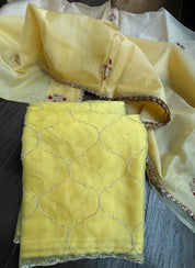 Designer Organza - Yellow