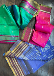 Pure Garad Silk- Blue Violet
