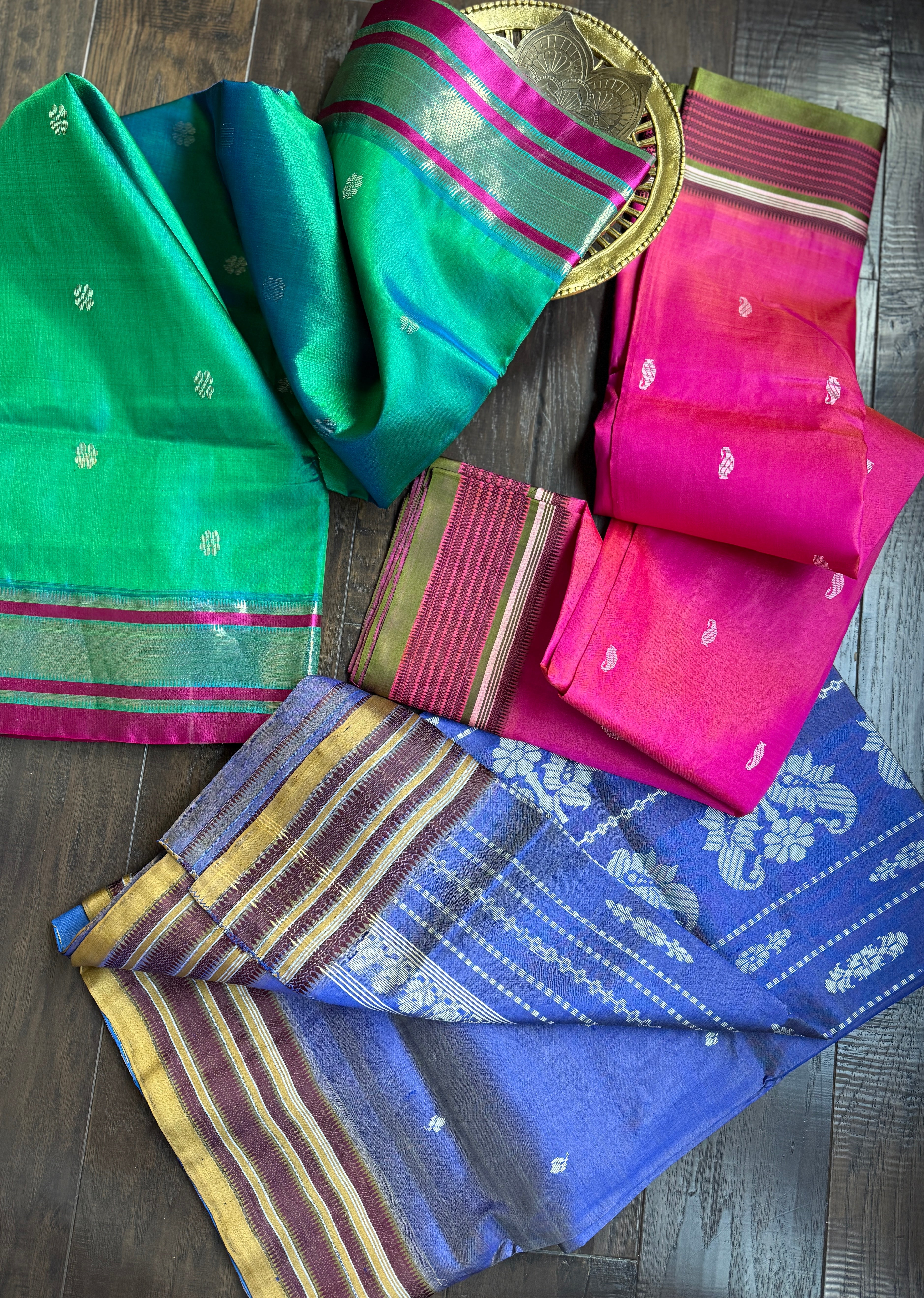 Pure Garad Silk- Blue Violet