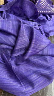 Matka Silk Muslin - Lavender Half Half
