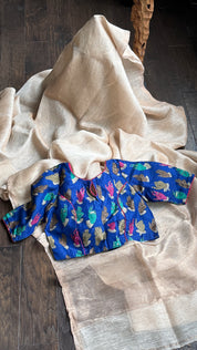 Designer Blouse - Royal Blue
