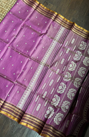 Pure Garad Silk- Rich Lilac