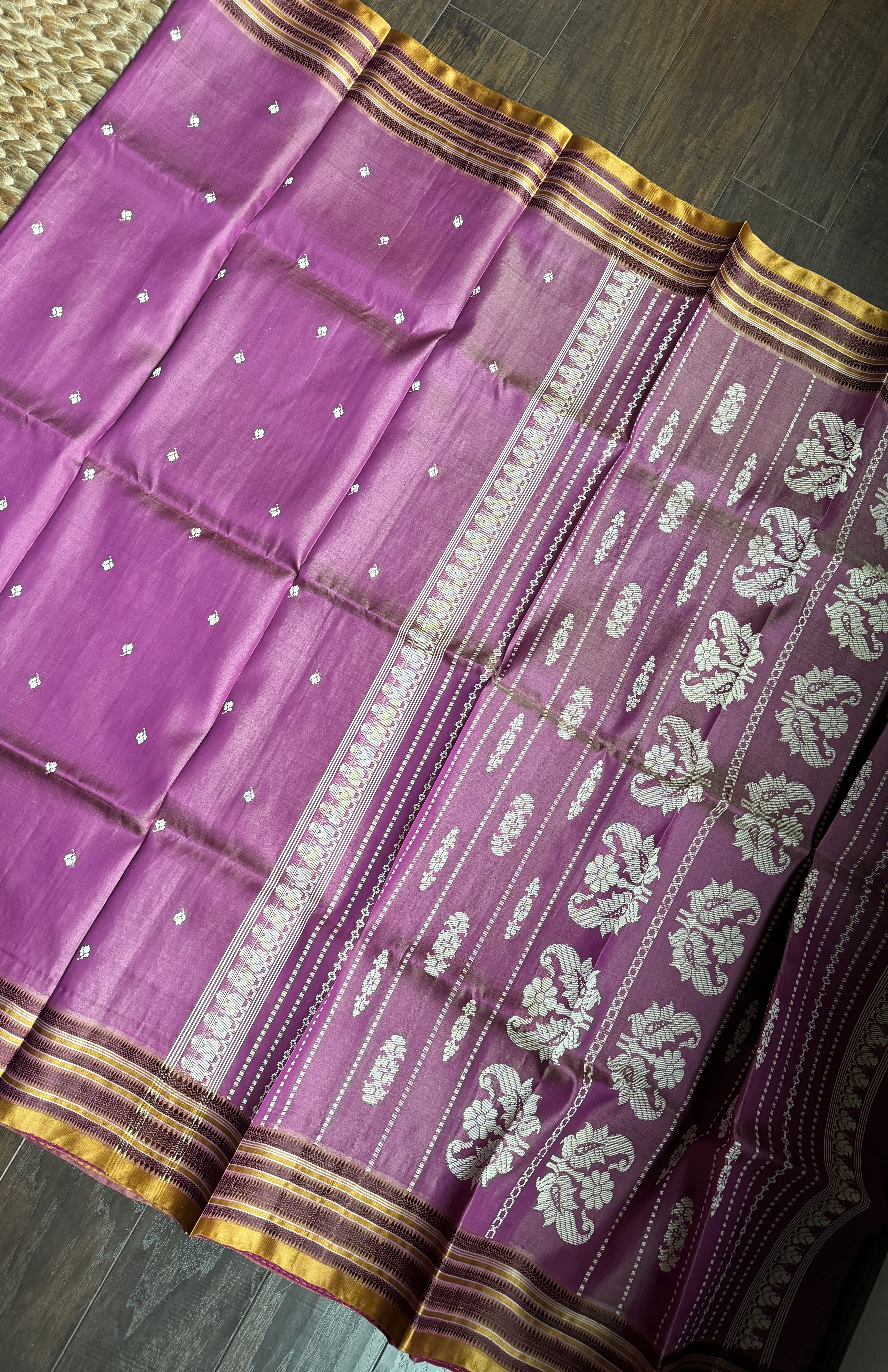 Pure Garad Silk- Rich Lilac