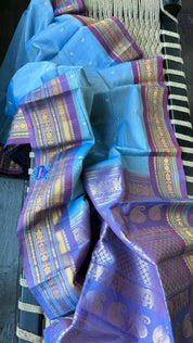 Pure SICO Gadwal - Light Blue