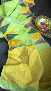 Soft Silk Kanjivaram - Parrot Green