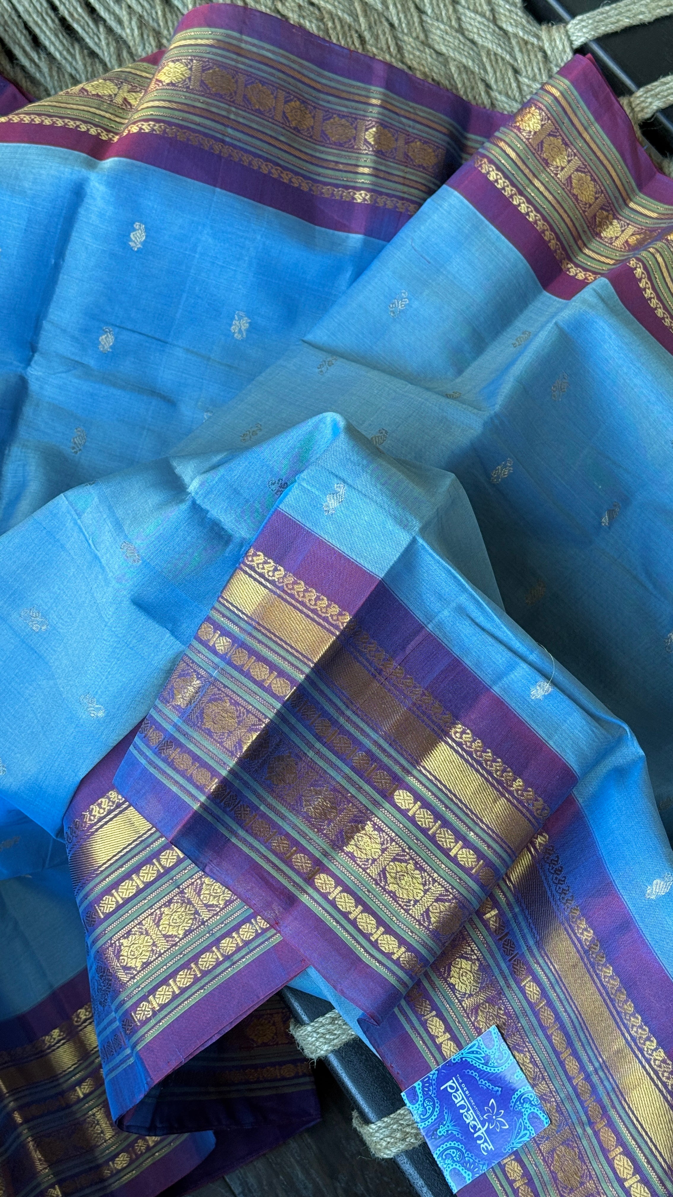 Pure SICO Gadwal - Light Blue