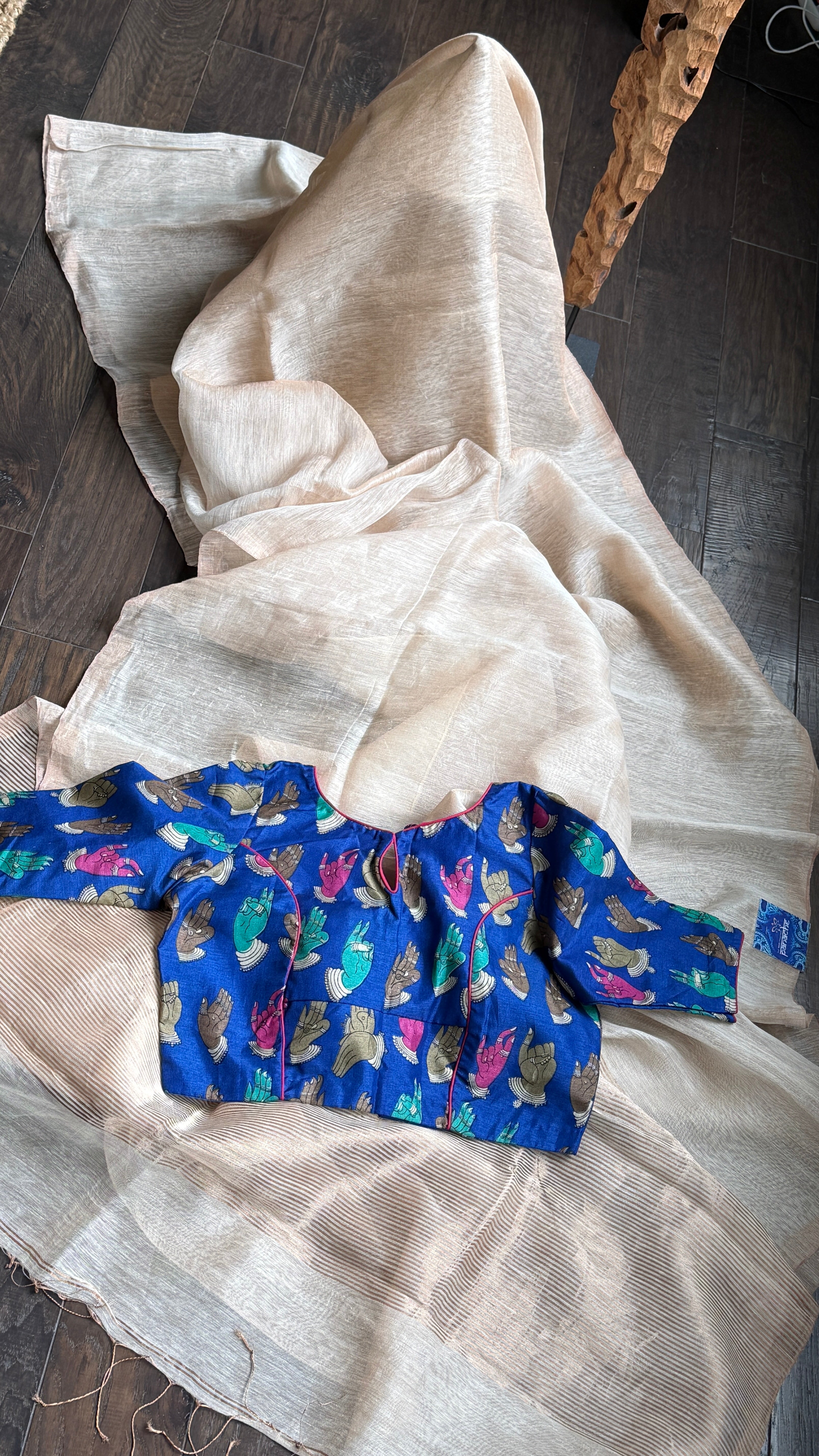 Designer Blouse - Royal Blue