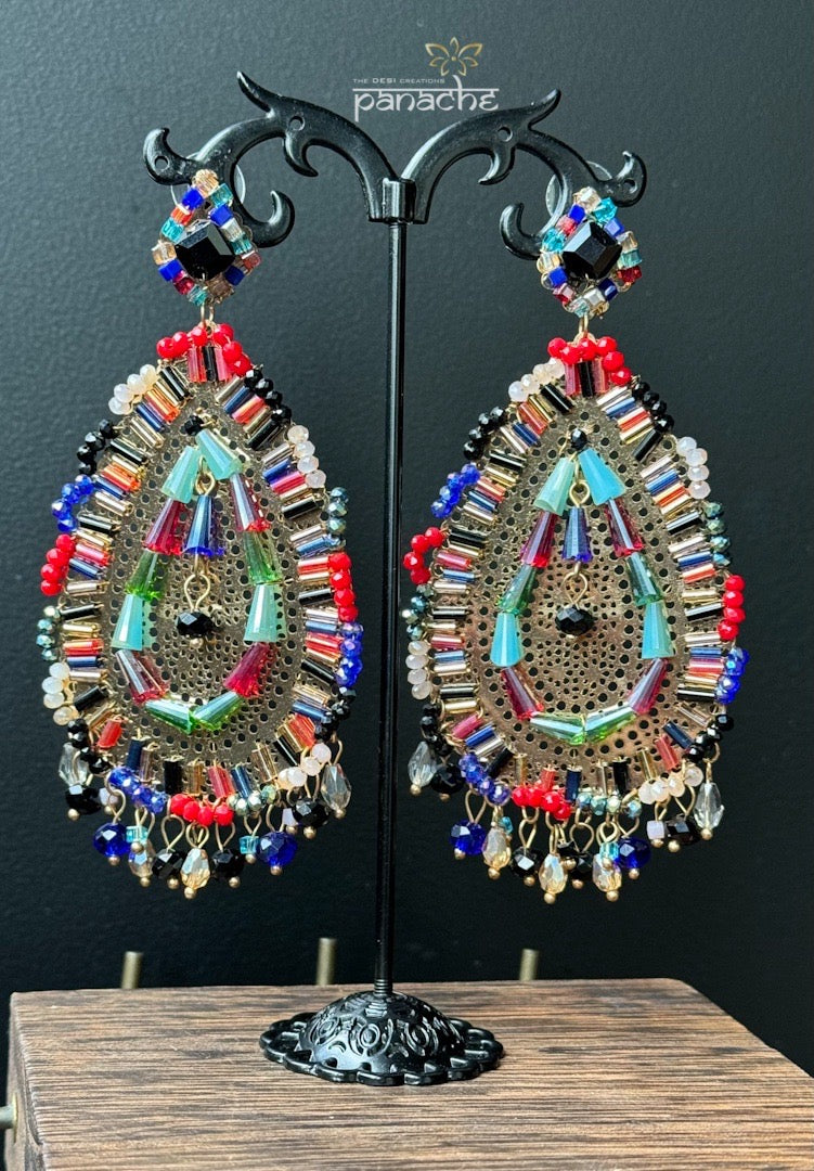 Jewelry Earring - Multi color Dangler