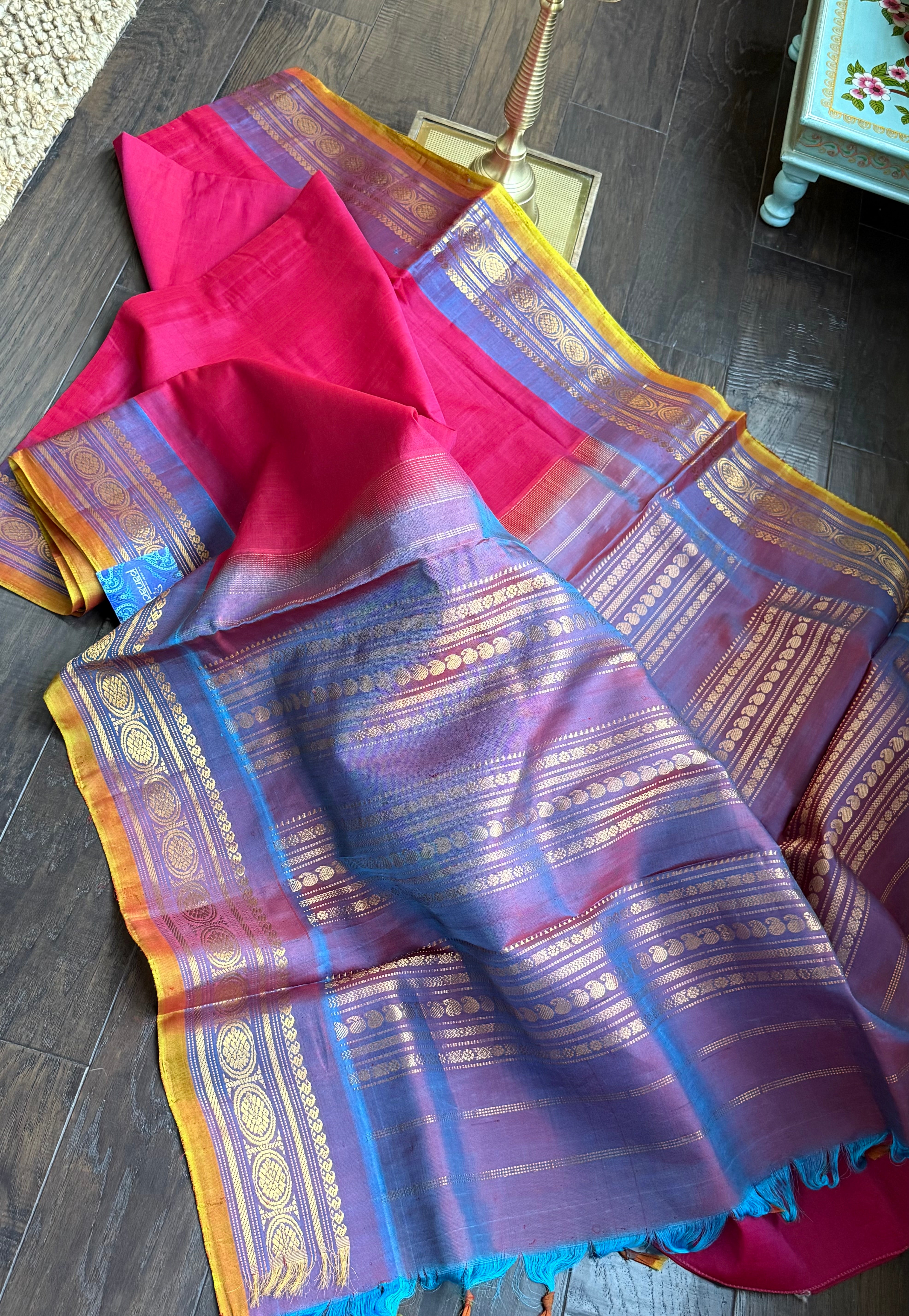 Pure Gadwal SICO - Pink Dual Tone
