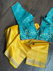 Designer Blouse - Firozi