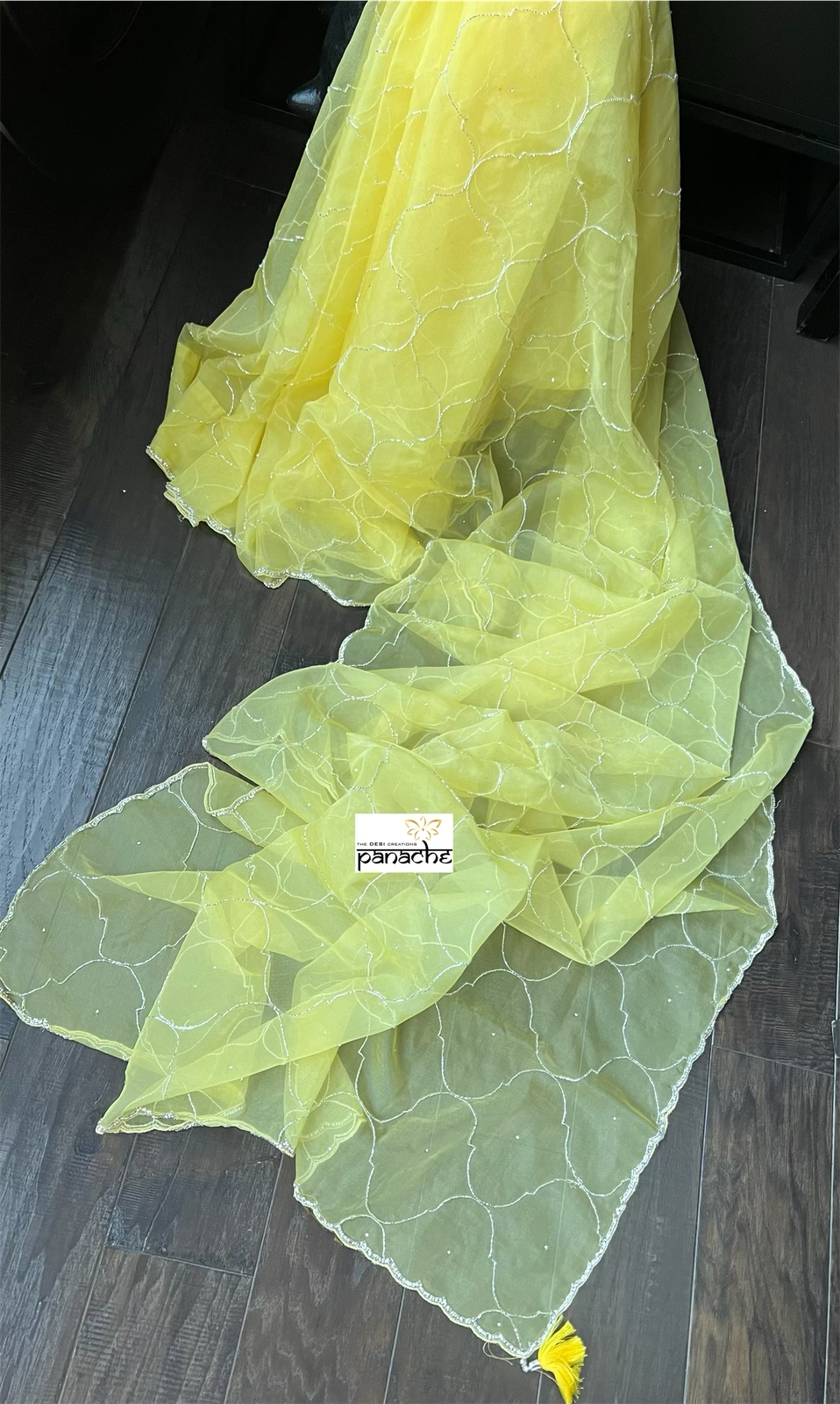 Designer Organza - Yellow