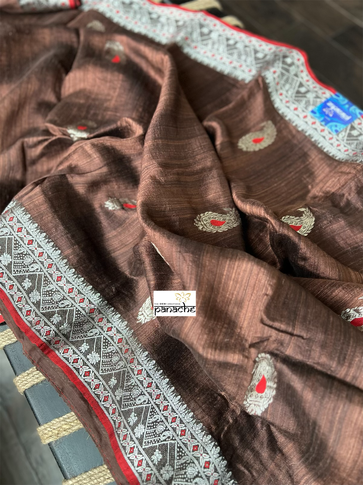 Pure Matka Silk - Brown Woven