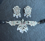 Pure Silver 925 Set- Odisha Filigree