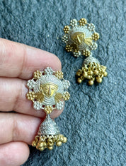 Earring 925 Silver- Ma Durga Jhumki