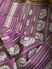 Pure Garad Silk- Rich Lilac