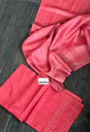 Pure Matka Silk - Red