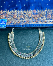 Silver 925 Necklace Earring Set - Temple Stone