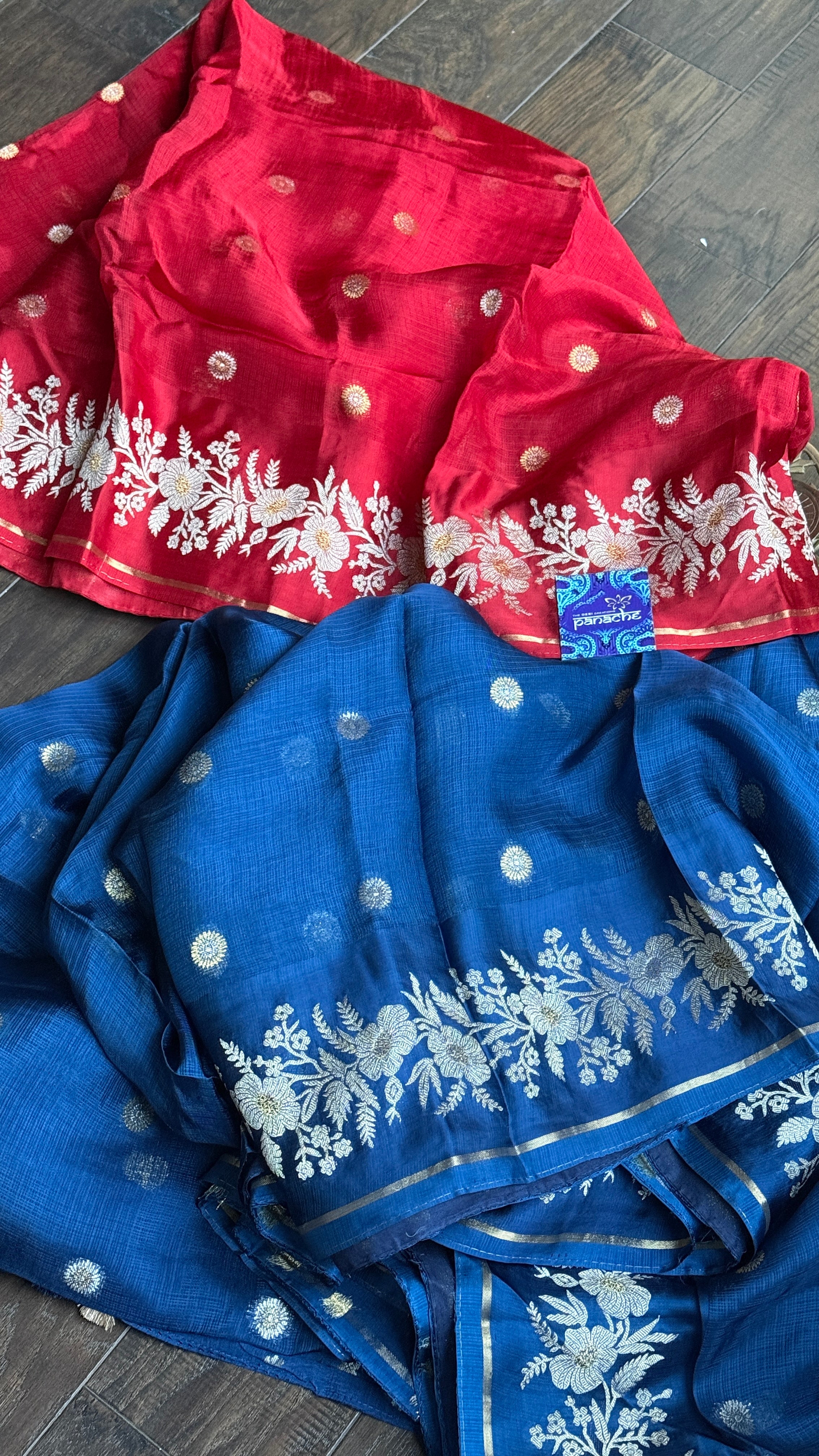 Kota Silk Banarasi - Blue