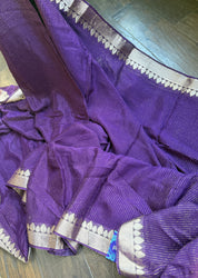 Designer Georgette - Purple