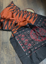 Pure Kotki Cotton - Rust Black