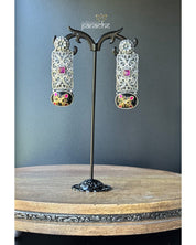 Earring 925 Silver- Black Onyx