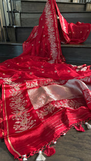 Kota Silk Banarasi - Red